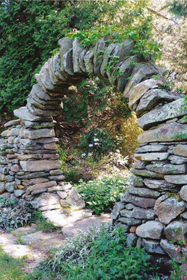 Through the garden gate — The beauty of dry stacked stone walls