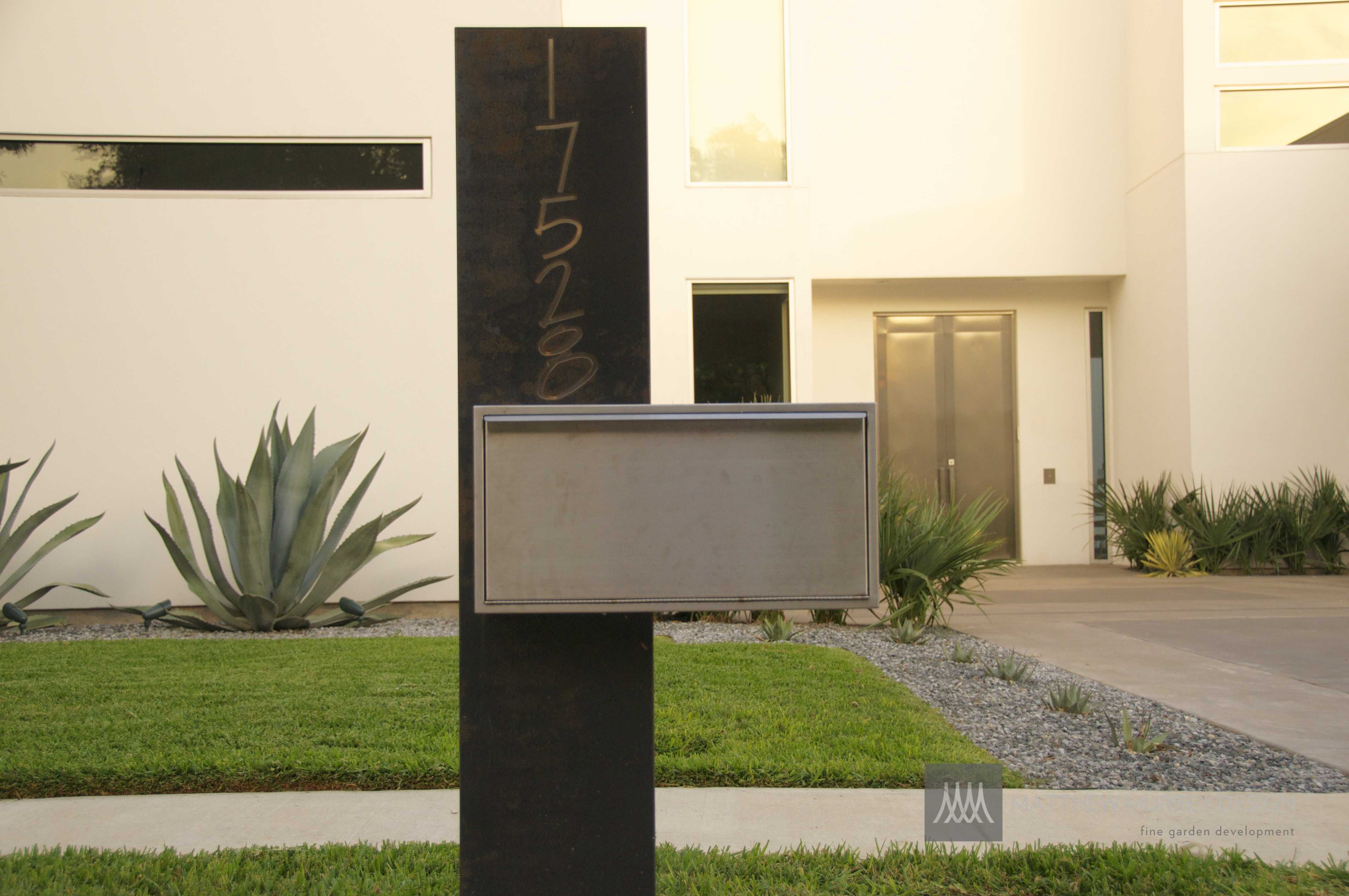 Magnificent mailbox modern contemporary Contemporary Mailbox Matthew Murrey Design